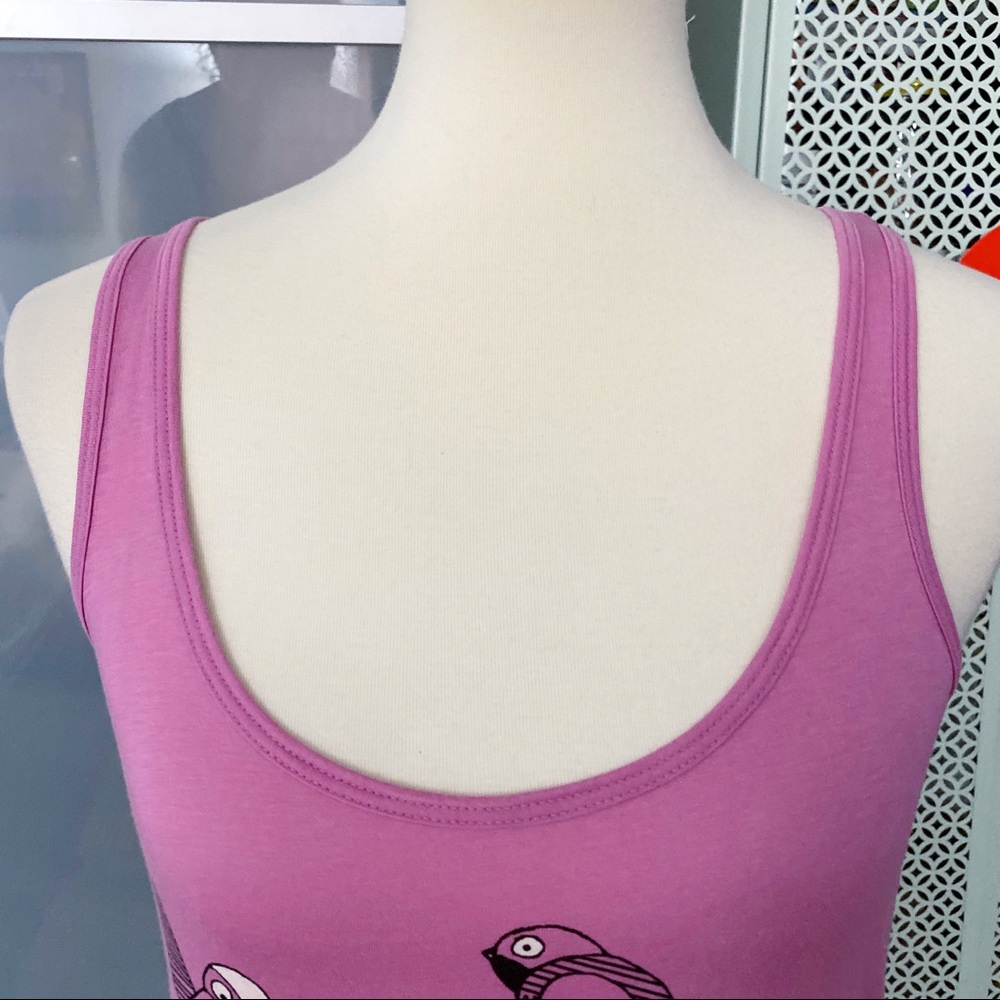 Marc by Marc Jacobs For the Birds Graphic Tank Top - Picture 3 of 7